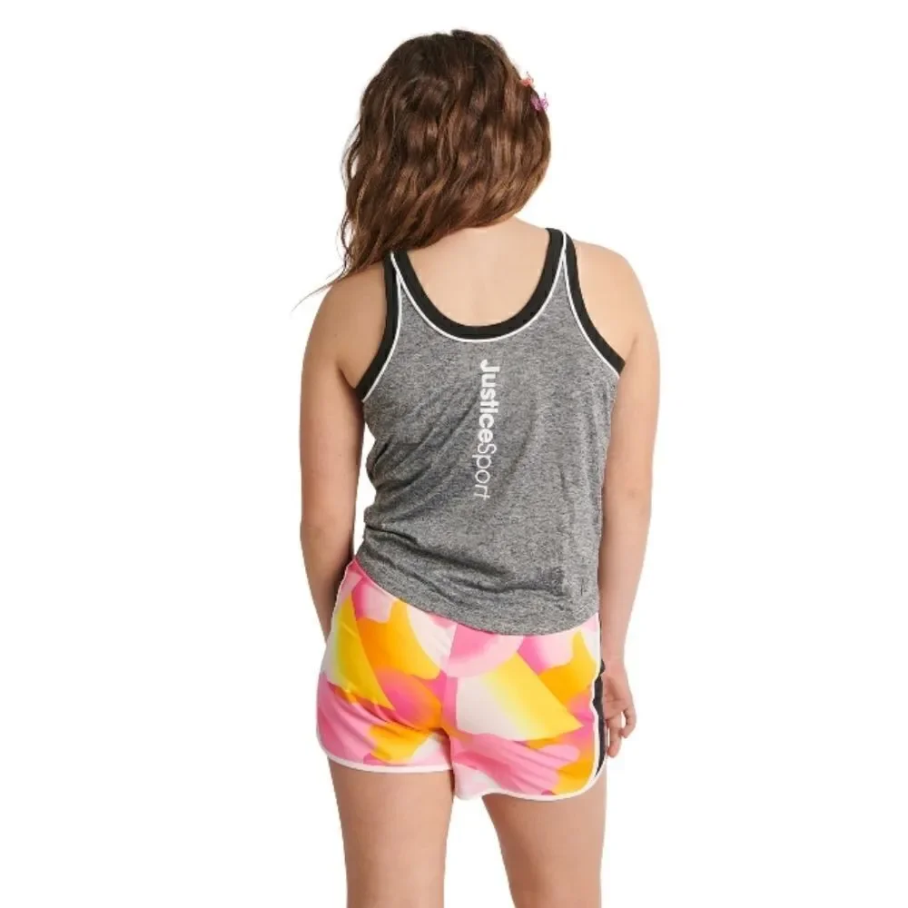 Justice Girls J-Sport Essential Active Tank Top Shirt Size 7/8